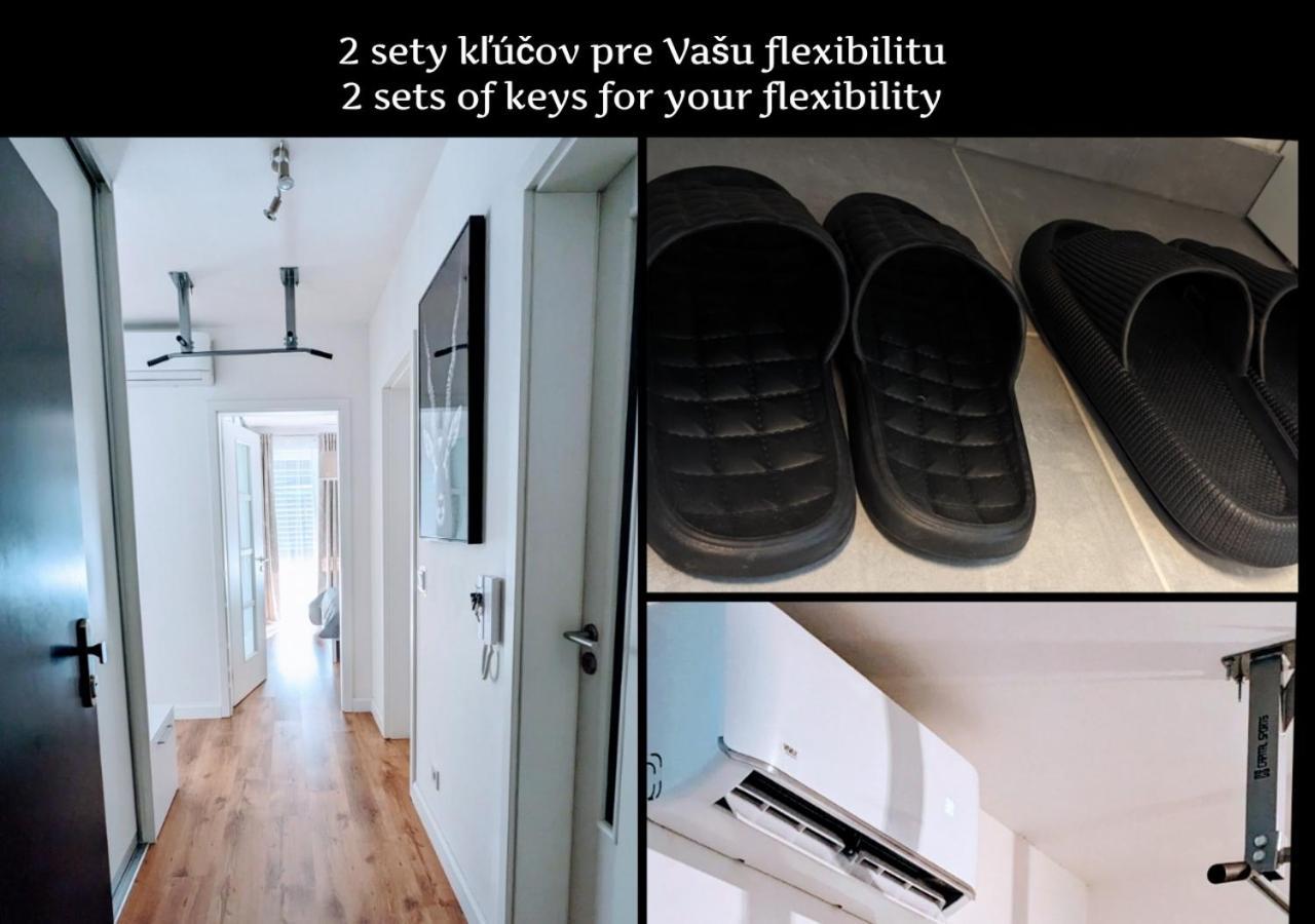 E1 Luxury Oldtown Apt - 2X Parking, Foodstore, Pcscreen, Netflix, Unlimited Music, Crib, Babychair, Fastwifi, Aircon Appartement Košice Buitenkant foto